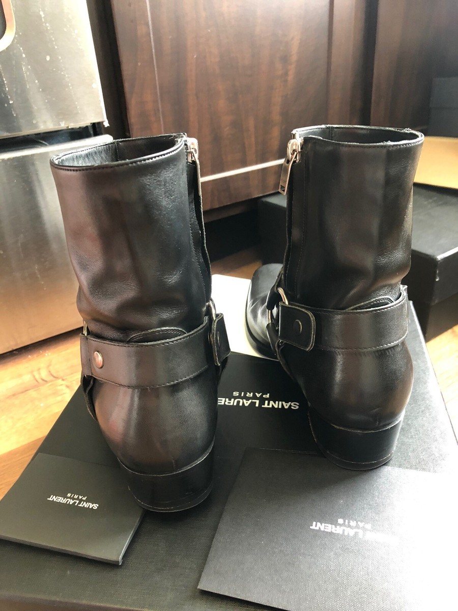saint laurent wyatt boots 40 Black | eBay saint laurent wyatt boots 40 Black | eBay