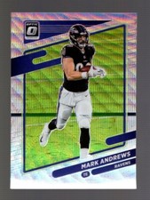 2021 OPTIC PREMIUM BOX SET WAVE PRIZM #127 MARK ANDREWS /299 RAVENS W/LINE QTY