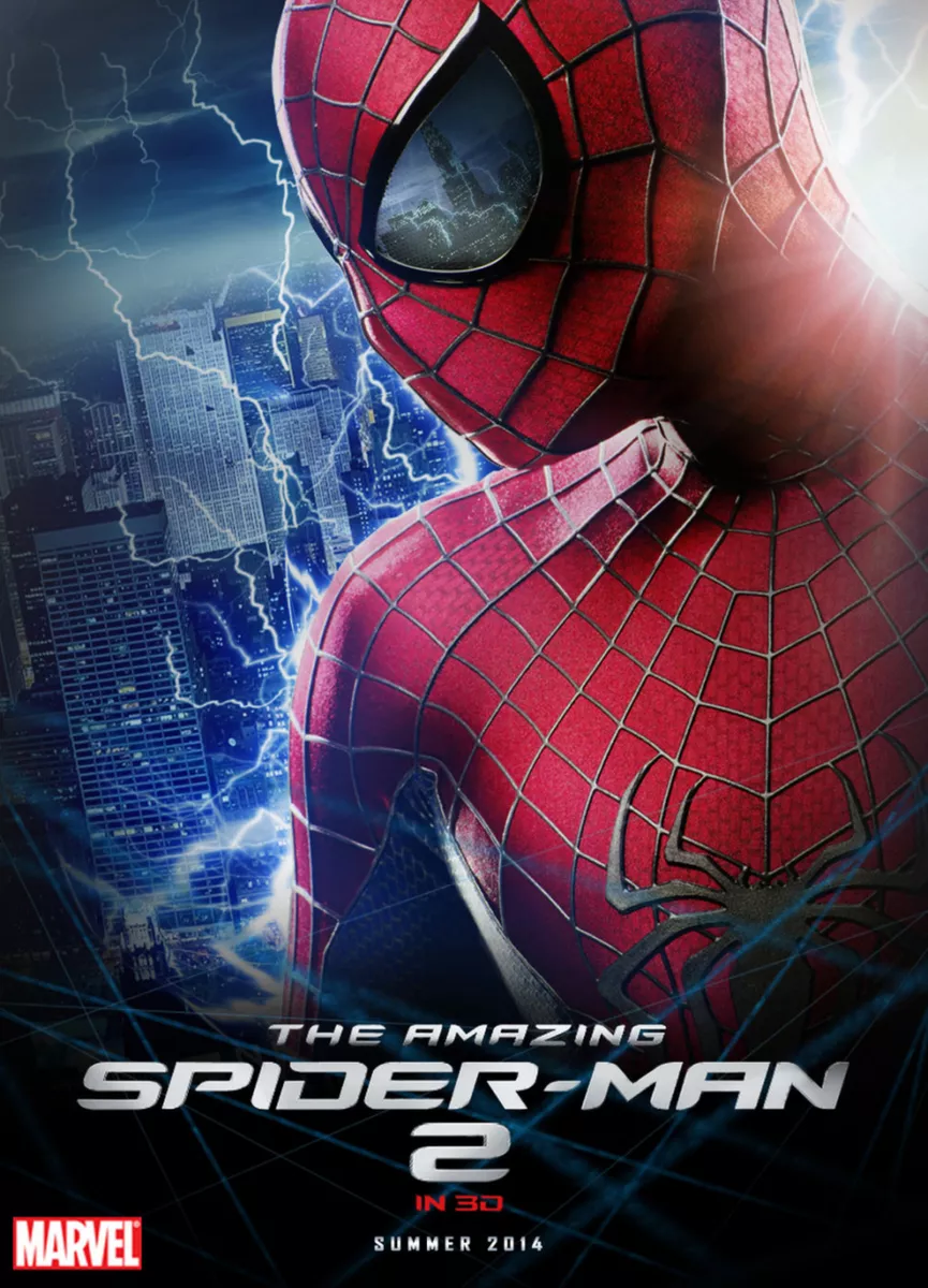 THE AMAZING SPIDER MAN 2 GIANT wall Art Poster A1,A2,A3,A4 SPID03 kids  bedroom