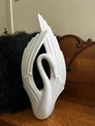 VINTAGE ROYAL HAEGER White  Swan  MCM/Retro Ceramic Figurine 1970's