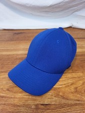 Flexfit Blank Blue Size S-M Fitted Hat