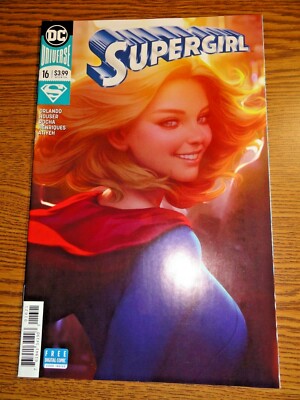 Supergirl #16 Stanley Argerm Lau Variant Cover Key VF+ 1st Insight Superman DC