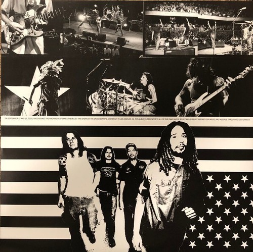 RAGE AGAINST THE MACHINE - LIVE AT THE GRAND OLYMPIC AUDITORIUM 2 LP 180g VINYL - Picture 9 of 9