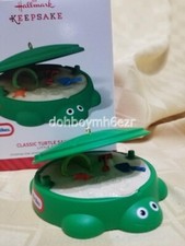 Hallmark 2014 Little Tikes Classic Turtle Sandbox Christmas Ornament