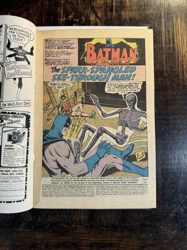 Batman Comic #195⭐️1967⭐️1st appearance Of Bag Of Bones⭐️Infantino & Anderson⭐️ - Bild 4 von 5