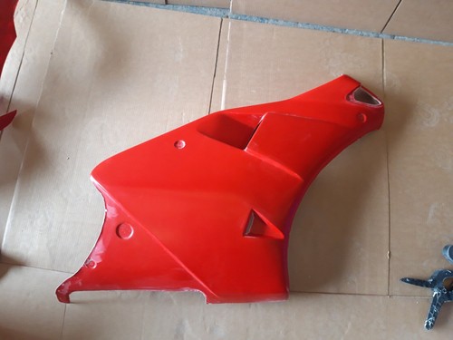 Ducati 851 Full Fairing Panel Set Fiberglass in Red + Race and Road nosecones - Picture 19 of 24