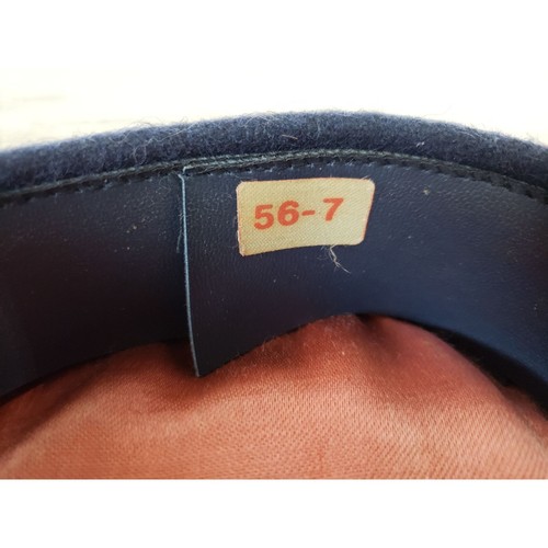 GREEK FISHERMANS CAP SZ 56 - 7 NAVY BLUE WOOL/NYLON MADE IN GREECE VINTAGE HAT - Bild 9 von 14