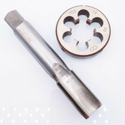 Burkit M25 X 1.75 Maschio E Die Set Mano Destra, M25 X 1.75 Filettatura