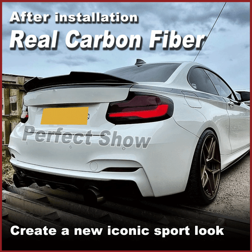 Alerón trasero de carbono para BMW F22 220i 230i M235i M240i F87 M2 Coupé 14-20 - Imagen 4 de 13