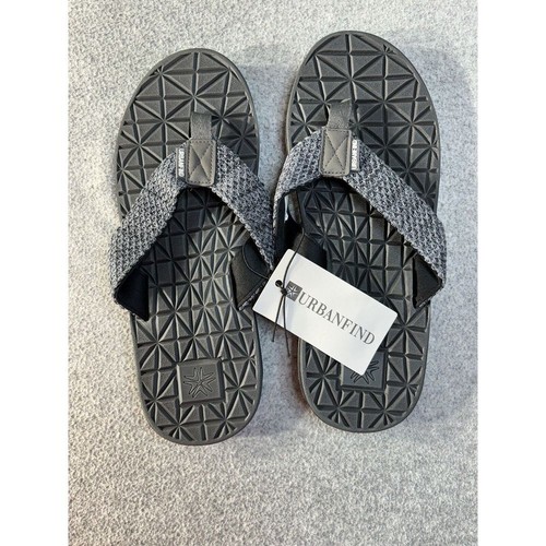 URBANFIND Men's Comfortable Flip Flops Beach Sandals Shower Thongs Size
