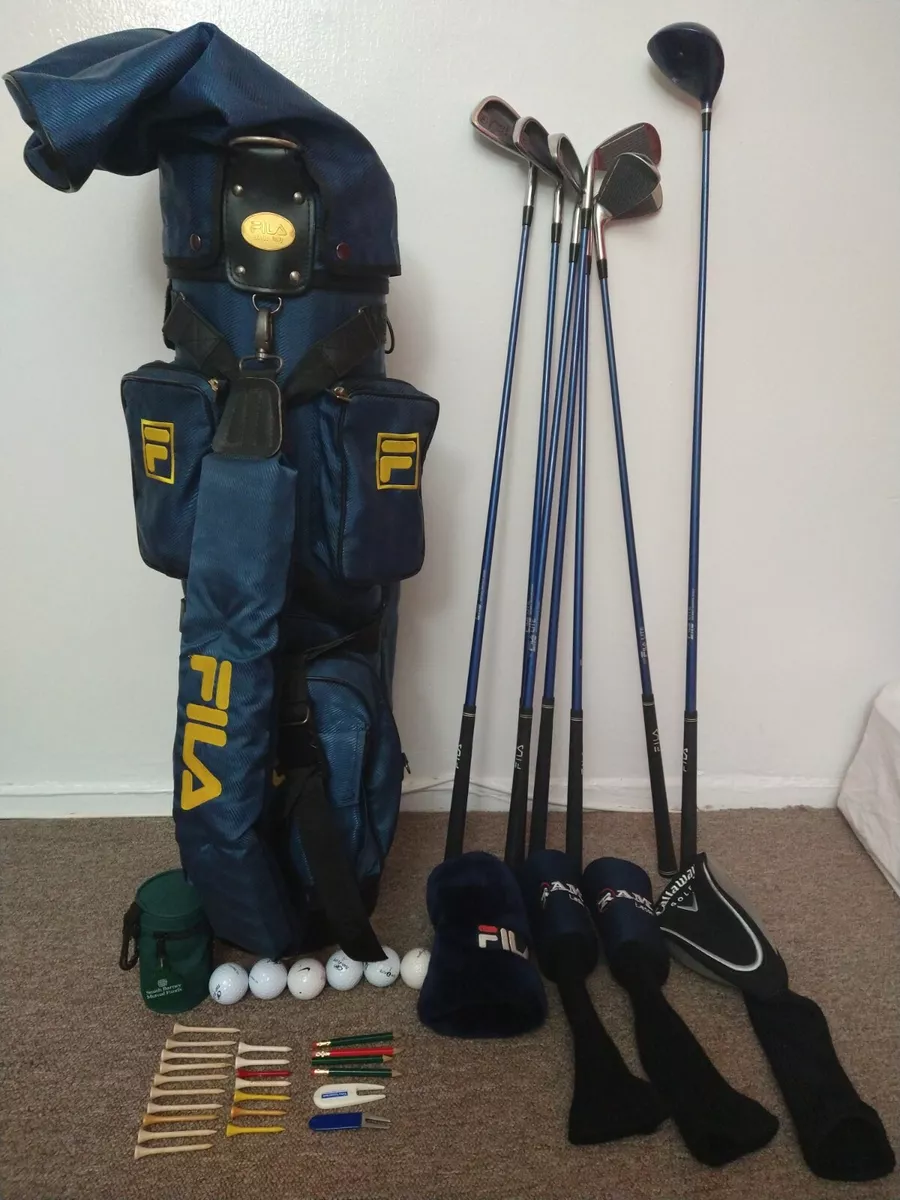 gå Kviksølv Fisker Fila Biella Italy Golf Cart Club Bag Golf Club Set &amp; Other Golf  Accessories READ | eBay