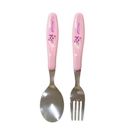 Catch Teenieping Correction spoon fork chopsticks set Stainless304-Heartsping하츄핑 - Picture 7 of 11