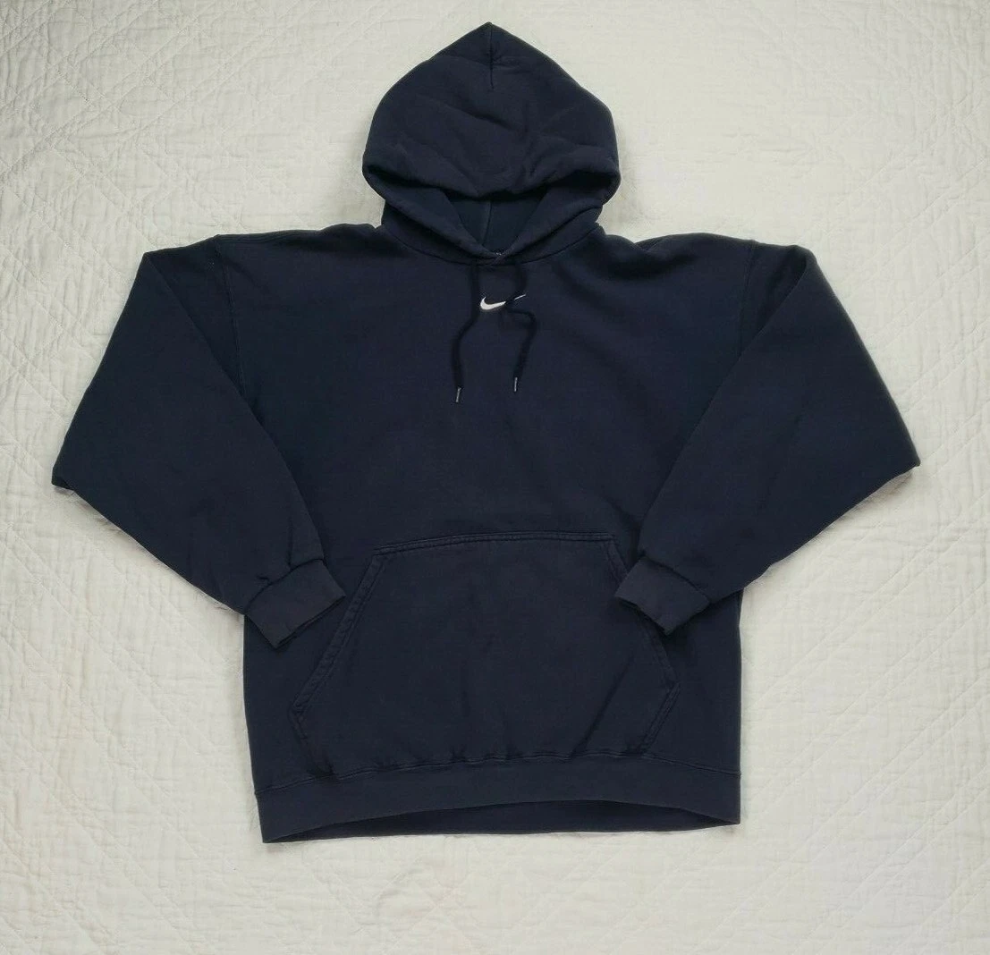 Center chest nike swoosh hoodie sales