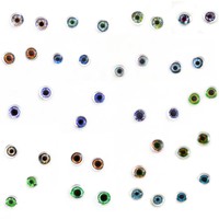 Wholesale 6mm Glass Doll Eyes Cabochons For Craft Making 20 Pair Bulk Lot on sale Wholesale 6mm Glass Doll Eyes Cabochons For Craft Making 20 Pair Bulk Lot on sale