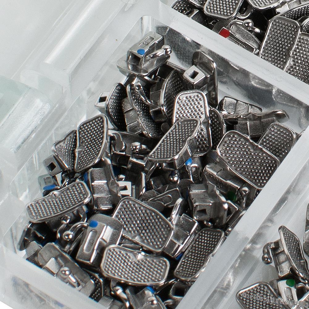 200 Pezzi Di Tubo Ortodontico Dentale 1 Molare Tubo Buccale Incollabile Non Convertibile Roth 022~p141521559