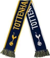 Tottenham Scarf - Official Icon Sports Merchandise - Lilywhite & Navy