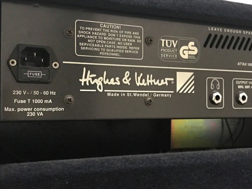 Hughes & Kettner Attax 100 Head - Bild 4 von 5