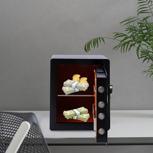 Fingerabdruck Safe Box Digital Sicherheitsschloss Home Office - Bild 6 von 13
