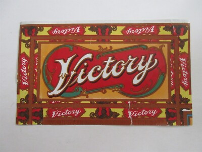 Antique Vintage Cigar Box Label Victory Label | eBay