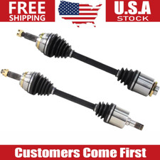 OE Front CV Axle Shafts TrakMotive For Mitsubishi Dodge Stealth FWD Set of 2