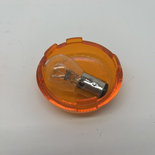 2016 Harley Davidson Street Glide OEM Front Turn Signals Blinker Covers + bulbs - Picture 3 of 12