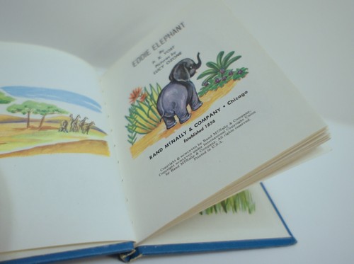 EDDIE ELEFANT von P.X. Yost and Lucy Ozone 1968 TINY ELF LIBRARY #9212 Vintage - Bild 2 von 3