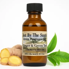 Ginger And Green Tea Scent 2 Oz Fragrance Oil Diffuser FREE SHIPPING