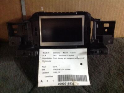 Info-GPS-TV Screen Front Display With Sync 4.2'' Screen Fits 12-14 FOCUS 52311
