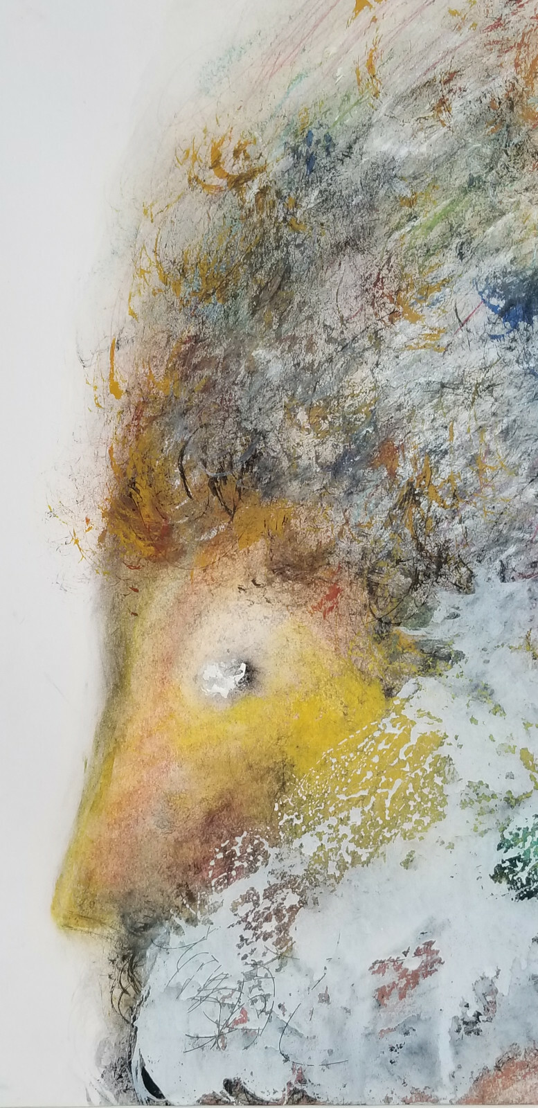 FRAMED DOLORES ANN ZIEGLER SURREALIST PAINTING "TWO FACES" eBay