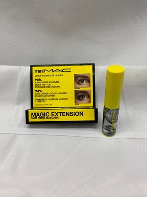 MAC Magic Extension 5MM Fibre Mascara .17fl oz/5ml  -MINI*New