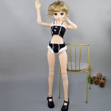 24 inch Girl Doll with Face Makeup and Outfits Set Changeable Wigs 1/3 BJD Doll