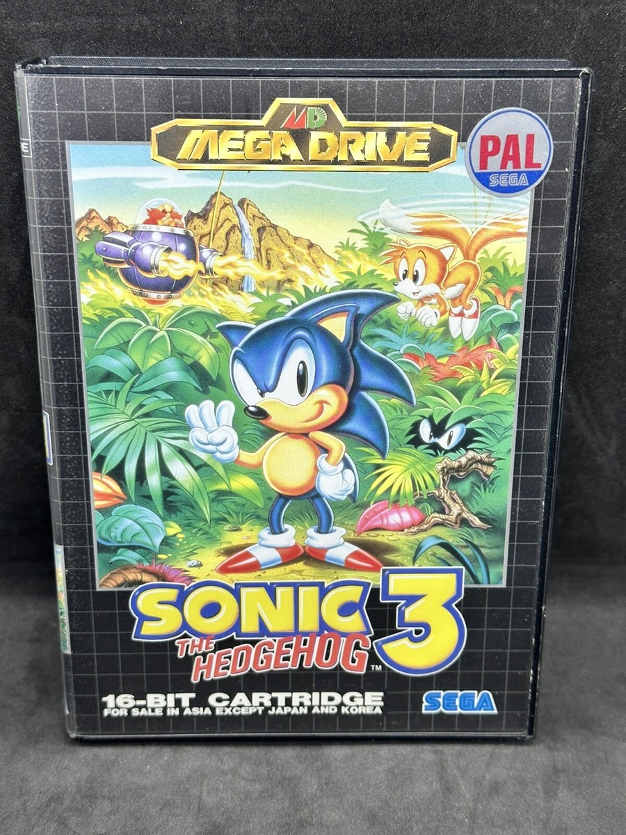 Sonic 3 - Jeu Megadrive - jouets rétro jeux de société figurines et