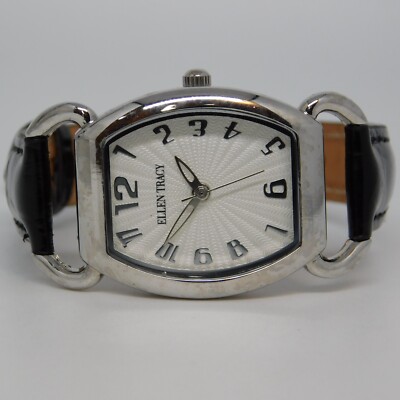 ELLEN TRACY ET5011 Quartz Analog Women's Watch New Battery