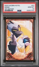 Hazbin Hotel Card - Adam 01/50 - Season 1  1st Edition - PSA 10 GEM MINT  POP 1