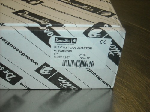 Adaptador de herramientas 6159360700, Desoutter, CVI2 - solo usado para demostrar herramientas nuevas - Imagen 2 de 11