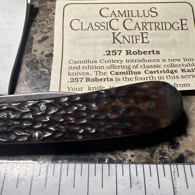 Camillus Classic Cartridge Knife .257 ROBERTS w/ Box Camillus Classic Cartridge Knife .257 ROBERTS w/ Box