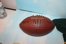 RON YARY Minnesota Vikings Signed Autographed Full Size Football