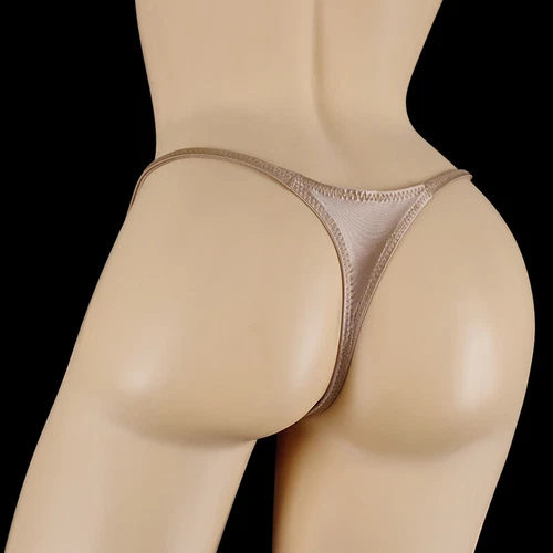 Men Sexy Oil Glossy Tanga Underwear Low Waist G-String Thongs Briefs Lingerie - Picture 38 of 41