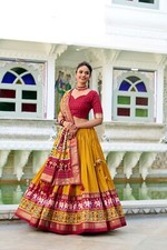 Indian Stitched Lehenga Ready made Lengha Choli Bollywood Wedding Party Bridal