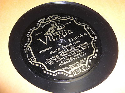 NAT SHILKRET ARGENTINA VICTOR 78 RPM RECORD 21896 SOME SWEET DAY