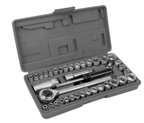 Caja De Herramientas Para Carro Llaves Inglesa Mecanicas Automotriz Mano Cocina - Foto 2 di 2