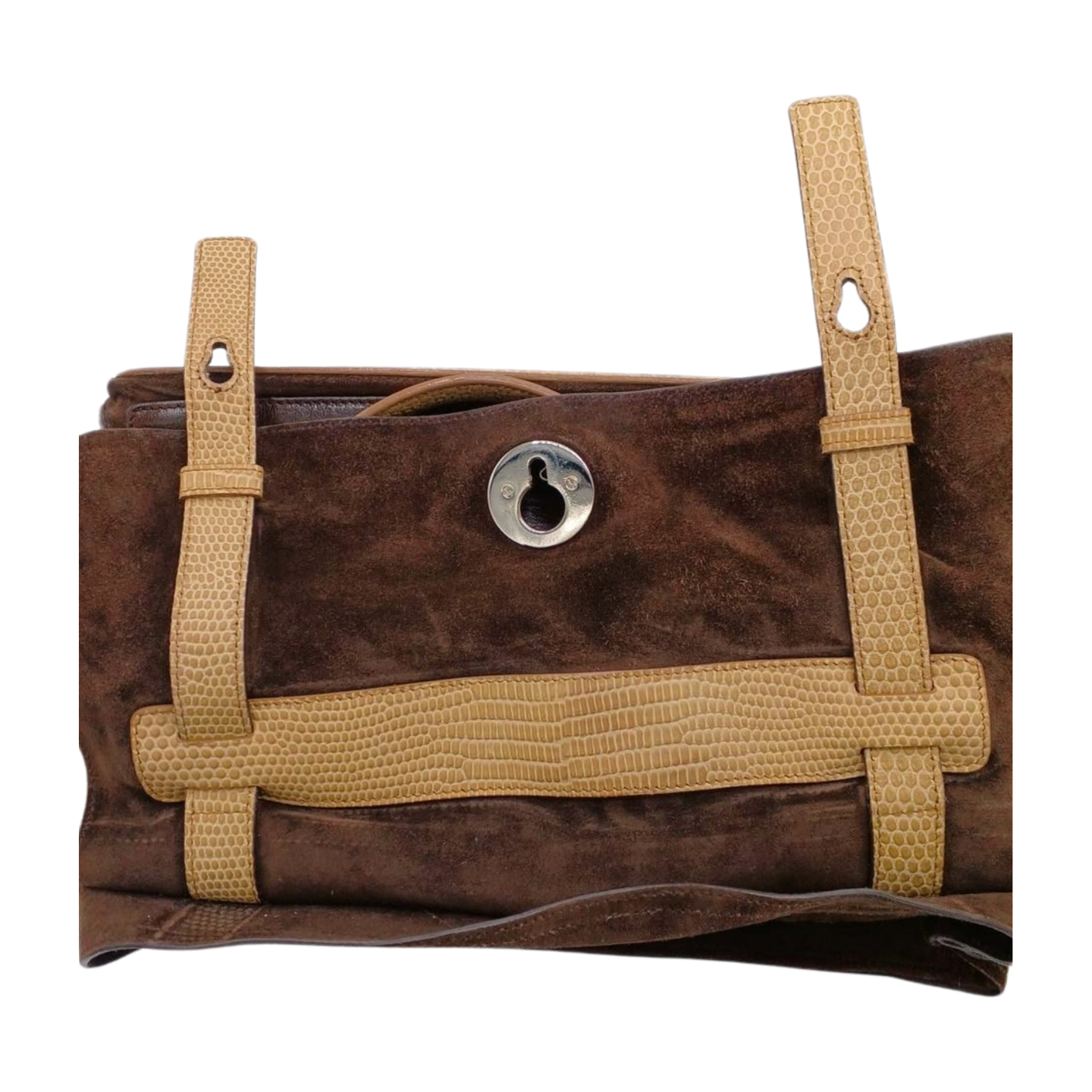 Borsa a mano Yves Saint Laurent M Toe marrone usata