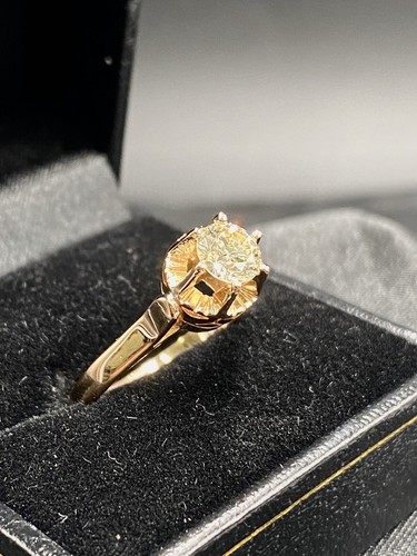 18K Rose Gold Diamond Ring .70 Ct  I-VS1 Color  - Picture 2 of 9