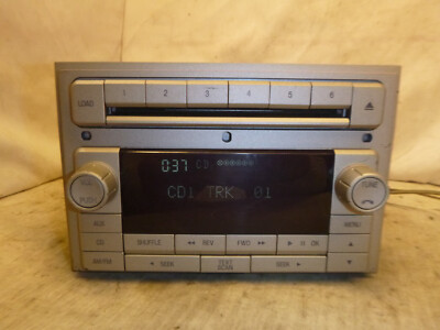 08 09 10 Lincoln MKZ Mercury Zephyr Radio 6 Disc Cd Mp3 8H6T