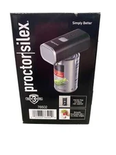 Proctor Silex, Automatic, Electric, Can, Opener, Hands Free, Cordless, USB