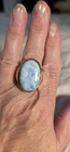 Sterling Silver Vintage Larimar Ring 7.75