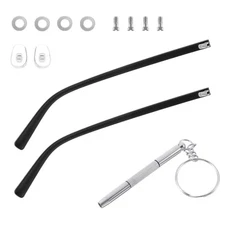 Glasses Arm Repair Kit with Screws, Ymapinc Portable Eyeglass Screwdriver, 
