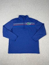 University Of Florida Gators Sweatshirt Mens L Blue 1/4 Zip UF Pullover