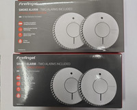x2 FireAngel Smoke Alarm Optical Smoke Sensor (Pack of 2) total 4 alarms