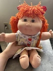Cabbage Patch Kids Red Hair Brown Eyes Original Mattel Doll